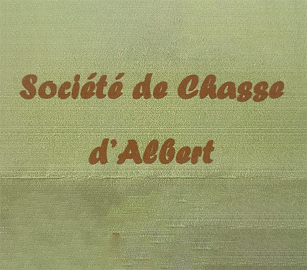 Société de chasse Albert