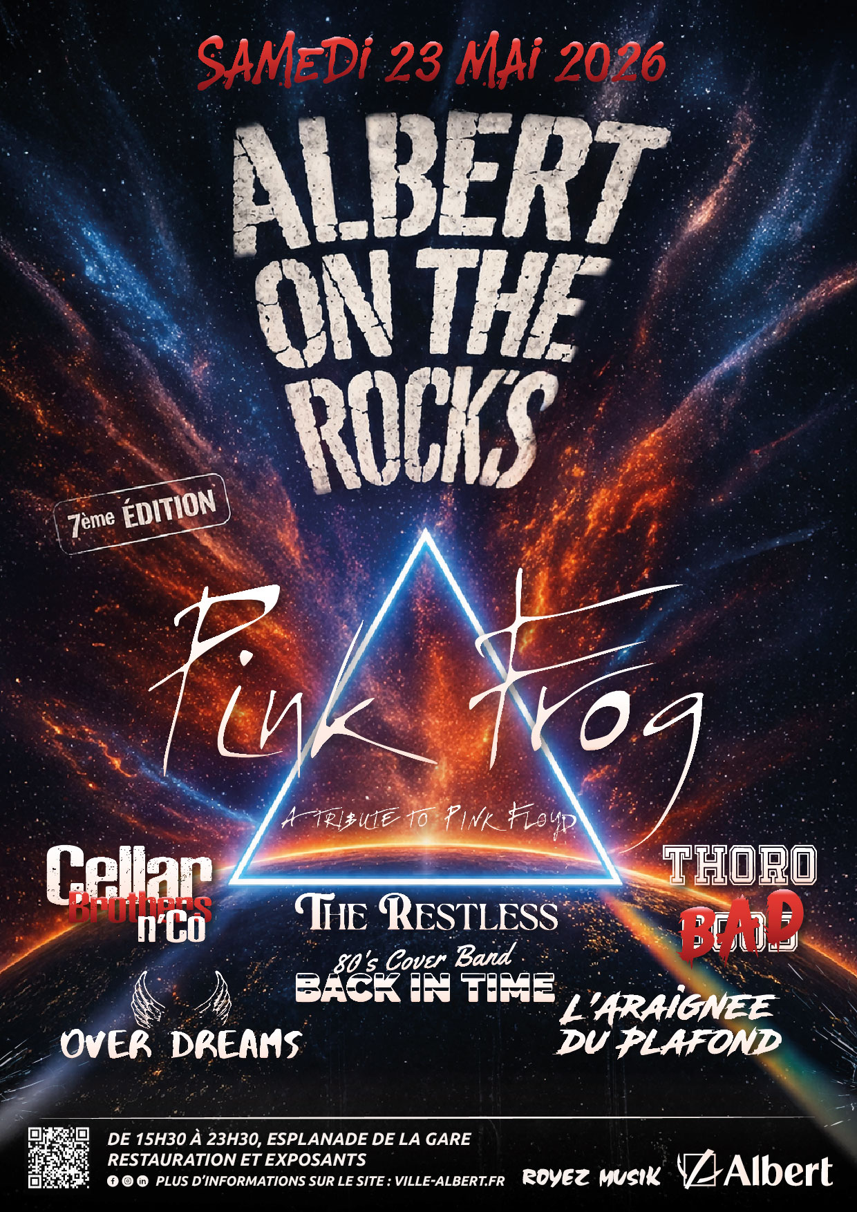affiche Albert on the Rocks 2026
